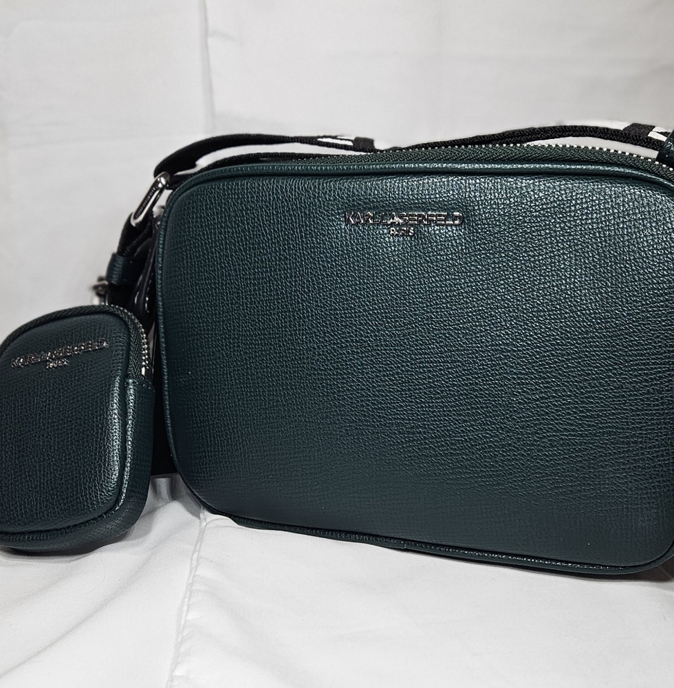 NWT Karl Lagerfeld crossbody bag Hunter - Picture 9 of 10
